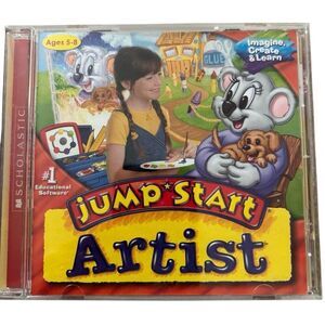 Jump Start Artist PC CD-ROM For Windows 98/Me/2000/XP Learning System